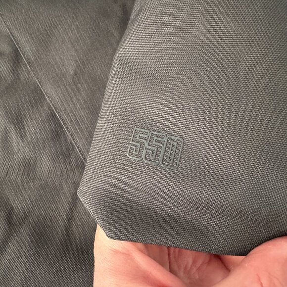 NWT Nike Team Black 550 Down Filled Parka Puffer Coat Men's 2XL XXL Customized - Picture 6 of 9